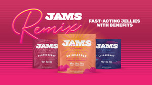 Curaleaf Launches Innovative JAMS Remix Fast-Acting Ratio Jellies