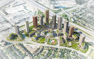 Quadreal Property Group and Mattamy Homes kickstart transformational $6 billion west-end Toronto neighbourhood with the launch of The Clove, the flagship development at Cloverdale Mall