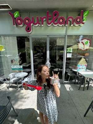 Yogurtland and Laufey Compose Exclusive Laufberry Flavor to Celebrate 'A Very Laufey Day'