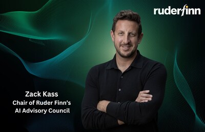 Zack Kass, Chair of Ruder Finn's AI Advisory Council