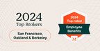 Mployer announces the 2024 winners of the "Top Employee Benefits Consultant Awards" in San Francisco, Oakland, and Berkeley