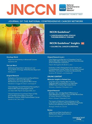 New study in JNCCN supports chemotherapy option that reduces side effects for people with gastrointestinal cancers. Learn more at JNCCN.org.