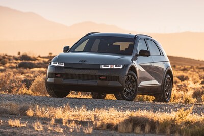 The 2025 Hyundai IONIQ 5 XRT is photographed in California City, Calif., on Aug. 15, 2024.