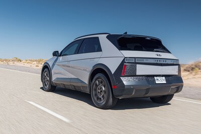 The 2025 Hyundai IONIQ 5 XRT is photographed in California City, Calif., on Aug. 15, 2024.