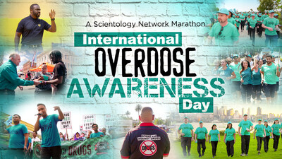 Scientology Network commemorates the annual observance of International Overdose Awareness Day with a marathon television event on August 31.