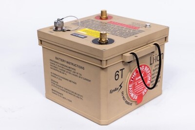 Epsilor’s COMBATT 6T Batteries and High Voltage Battery Array