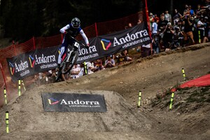 Monster Energy's Loris Vergier Claims Elite Men Downhill Championship Title at the 2024 UCI Mountain Bike World Championships in Andorra