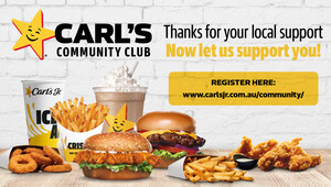 Carl's Jr. Australia Supports Local Communities With Club Cash Bonanza