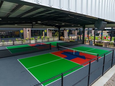 Chicken N Pickle outdoor pickleball courts.