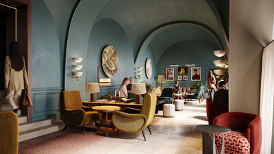 Radisson Blu Das Triest Hotel, Vienna _Render_Lounge