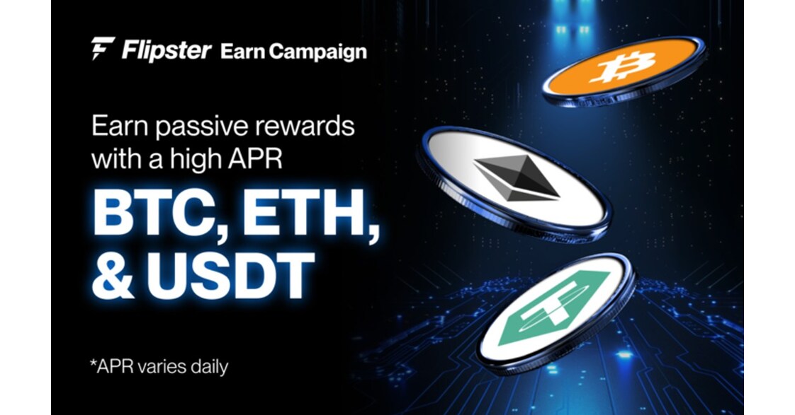 Flipster Expands Earn Campaign: Earn Rewards on BTC, ETH, and USDT With Launch Promotion of up to 25% APR