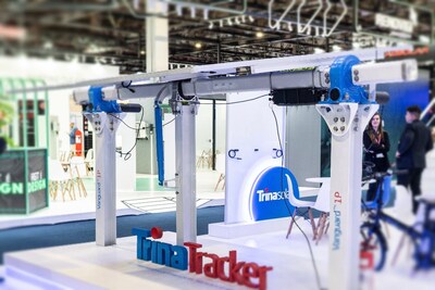 TrinaTracker presentó su solución de seguimiento inteligente Vanguard 1P en Intersolar South America 2024 (PRNewsfoto/TrinaTracker)