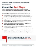 UDF IV red flags