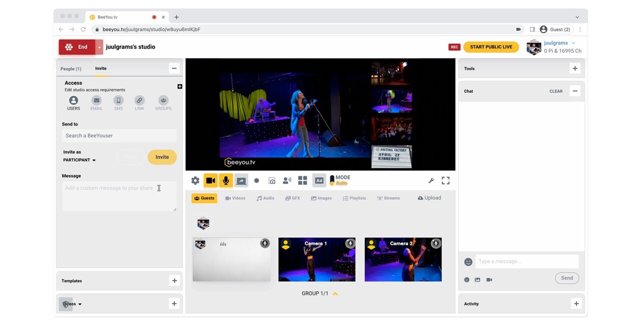Innovative streaming platform for content creators and owners Beeyou.tv launches new features at IBC 2024 Innovative streaming platform for content creators and owners Beeyou.tv launches new features at IBC 2024