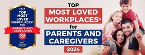 Most Loved Workplace® Unveils the 2024 Top Companies for Parents and Caregivers