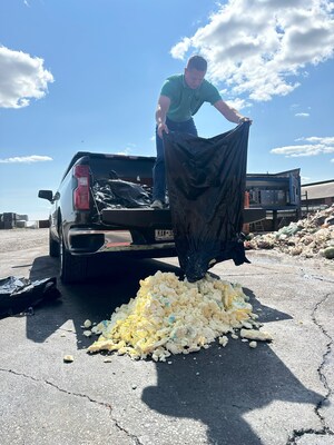 NEW YORK STATE FAIR 800-POUND BUTTER SCULPTURE RECYCLED INTO ENERGY AT WESTERN NEW YORK DAIRY FARM