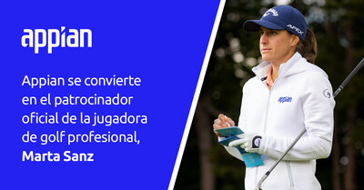 Appian se convierte en el patrocinador oficial de la jugadora de golf profesional, Marta Sanz