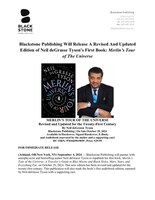 Blackstone Publishing's announcement of MERLIN'S TOUR OF THE UNIVERSE Reissue