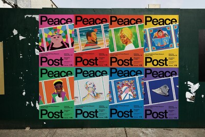Peace Post will hold its premiere exhibit at the International Peace Museum in Dayton, Ohio, from Sept. 6 to Nov. 2, 2024. The project features 198 printed portraits of peace advocates from every country in the world. Selman, a massively helpful design studio based in Brooklyn, N.Y., created the project by collaborating with more than 100 artists.