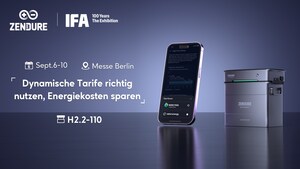 Zendure revolutioniert das Energiesparen mit Rabot Charge Partnerschaft: Maximale Time-of-Use-Vorteile auf der IFA 2024 entdecken