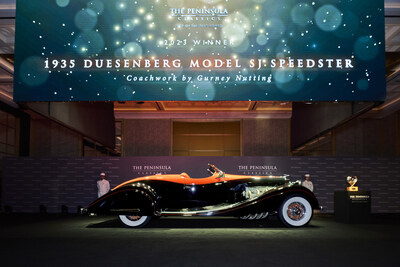 1935 Duesenberg Model SJ Speedster, The Peninsula Classics Best of the Best Award 2023 Winner