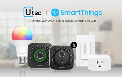 U-tec Smart Home Suite to Be Showcased at Samsung's SmartThings Partner Wall