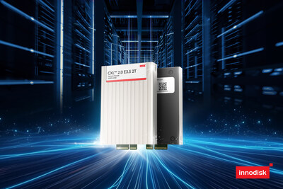 Innodisk continues to push the boundaries of innovation with the launch of its cutting-edge Compute Express Link (CXL) Memory Module, which is designed to meet the rapid growth demands of AI servers and cloud data centers. As one of the few module manufacturers offering this technology, Innodisk is at the forefront of AI and high-performance computing. (PRNewsfoto/Innodisk Corporation)