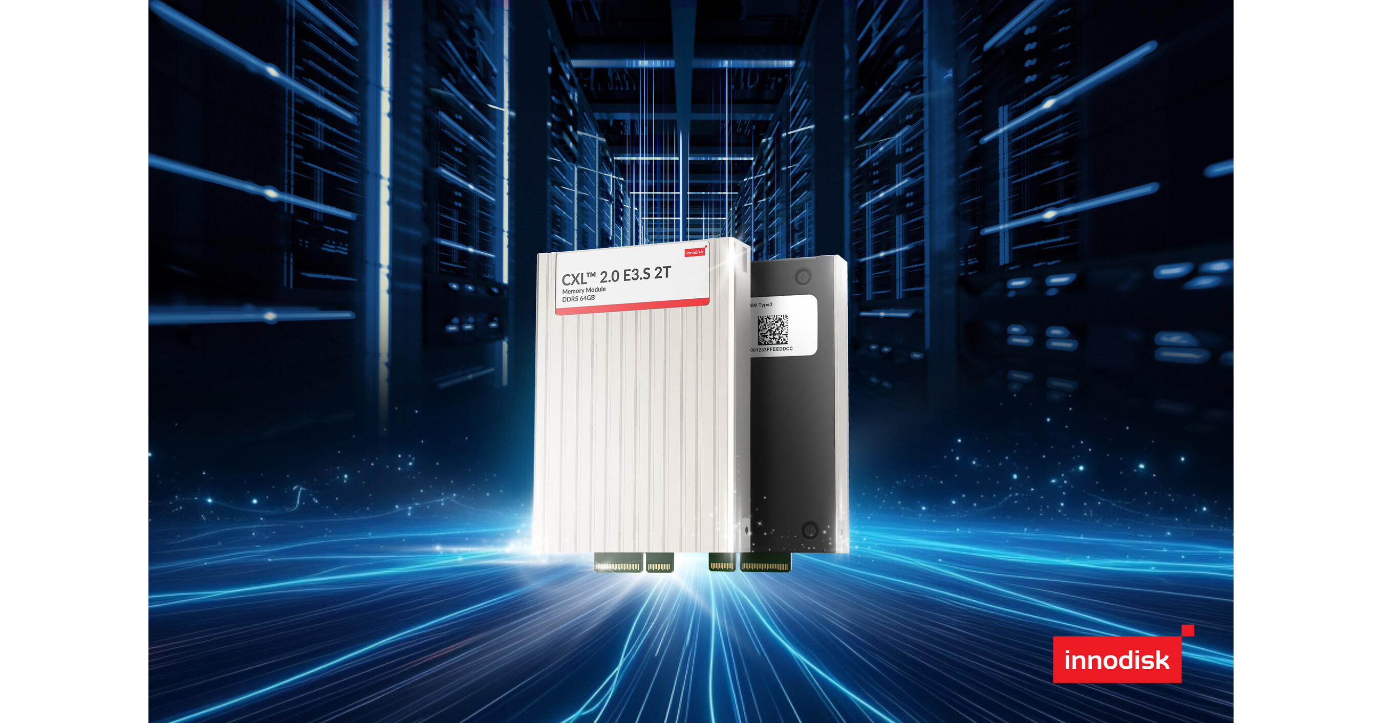 Innodisk Unveils Advanced CXL Memory Module to Power AI Servers