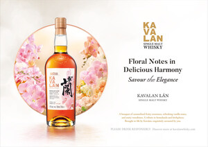 Kavalan lance le whisky « LÁN » : une création aux notes florales conçue pour l'export