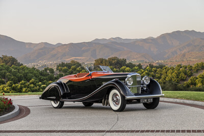 1935 Duesenberg Model SJ Speedster, The Peninsula Classics Best of the Best Award 2023 Winner (PRNewsfoto/The Peninsula Hotels)