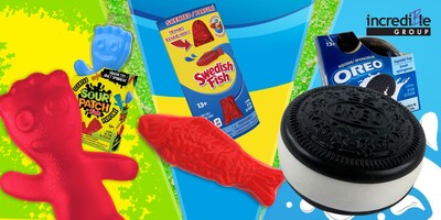 Incredible Group Launches New Line of Squishi and Scented Products from SOUR PATCH KIDS™, OREO™, and SWEDISH FISH™! (CNW Group/Incredible Group)