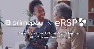 PrimePay Named Official Payroll Partner of eRSP Home Care Platform