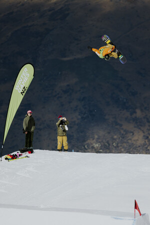 Monster Energy's Kokomo Murase Claims First Place in Women's Snowboard Slopestyle at Winter Games NZ FIS Snowboard Slopestyle World Cup in New Zealand