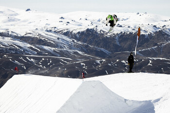 Monster Energy's Mia Brookes Edges into 2nd Place in Women’s Snowboard Slopestyle at Winter Games NZ FIS Snowboard Slopestyle World Cup in New Zealand