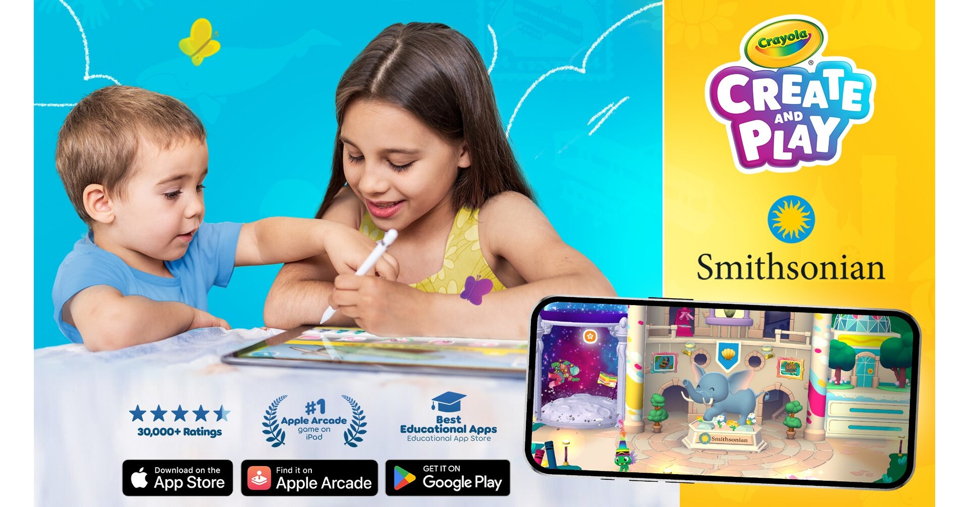 Crayola and Red Games Partner with Smithsonian for Creative and Educational Digital Experience