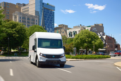 Blue Arc EV Class 4 truck features one of the industry's first truly commercial-grade, purpose-built EV chassis.