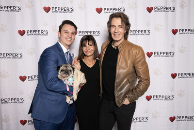 Executive Director, Justin Klemer and Co-Founder, Mary Leprino with Rick Springfield.