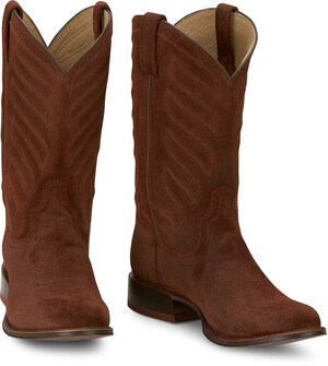 Tony Lama's September Boot of the Month: The Amado 12" Suede Meet The Perfect Fall Cowboy Boot