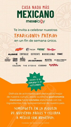 CASA NADA MÁS MEXICANO: CUATRO DÍAS DE CELEBRACIÓN Y HOMENAJE A NUESTRAS RAÍCES EN EL MES PATRIO