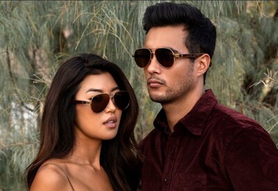 Models wearing the Lucyd Lyte® Jupiter style. Image courtesy of Innovative Eyewear, Inc.