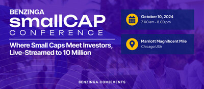 Small Cap Business Event - The Benzinga’s SmallCap Conference takes place in Chicago on Oct 10.