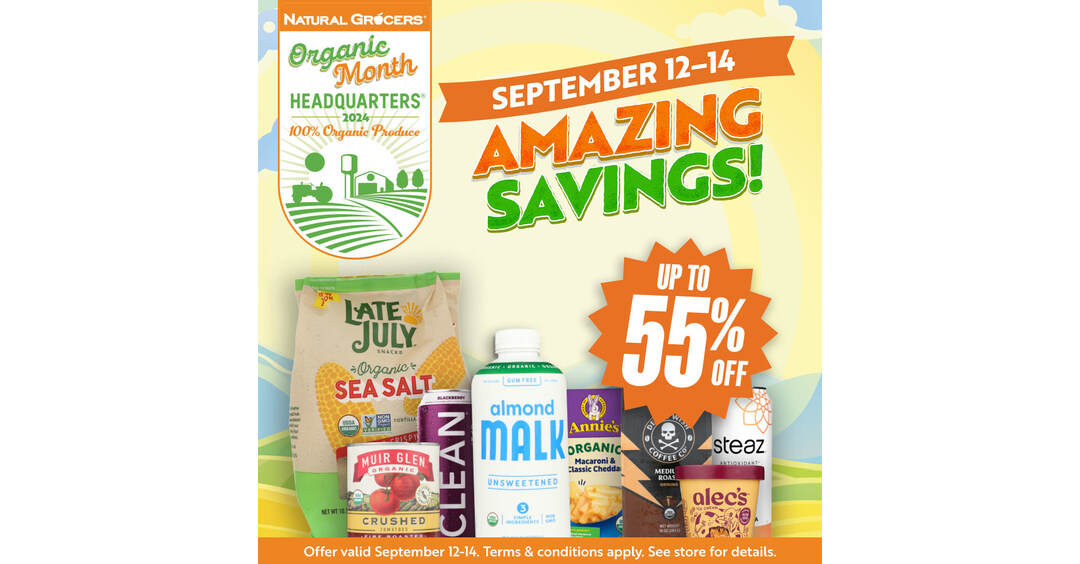 Natural Grocers Invites Customers to Celebrate Organic Month, September 2024