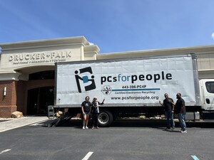 Drucker + Falk Donates IT Equipment to PCs for People, Strengthening Commitment to Digital Inclusion and Community Support