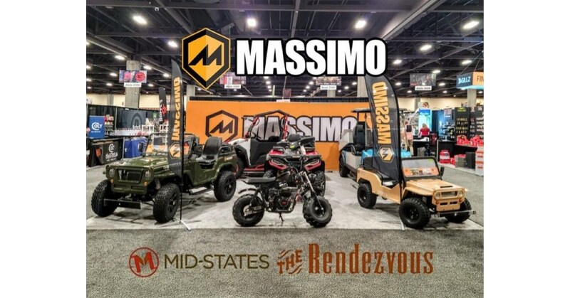 Massimo Showcases Newly Introduced GKD 350 All-Terrain Go Kart at Mid-States Fall Rendezvous 2024