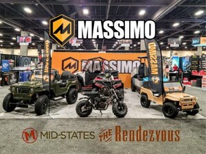 Massimo Showcases Newly Introduced GKD 350 All-Terrain Go Kart at Mid-States Fall Rendezvous 2024