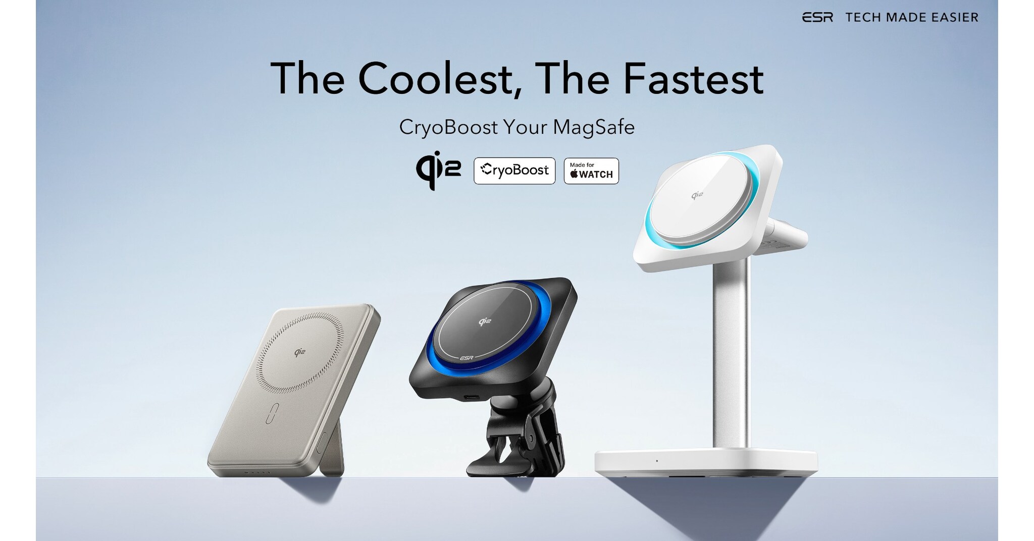 ESR Launches Its Latest Qi2 Charging Lineup with MagSafe and 2nd-Gen CryoBoost&trade; Technology at IFA 2024
