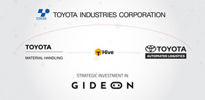 Toyota Industries Corporation announces a strategic investment in Gideon for new vision based automated vehicle solutions