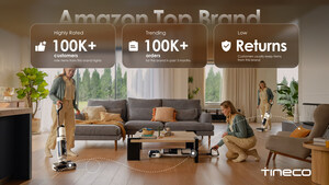 Tineco Recognized as Top Brand on Amazon, Offers Exclusive Discounts to Celebrate