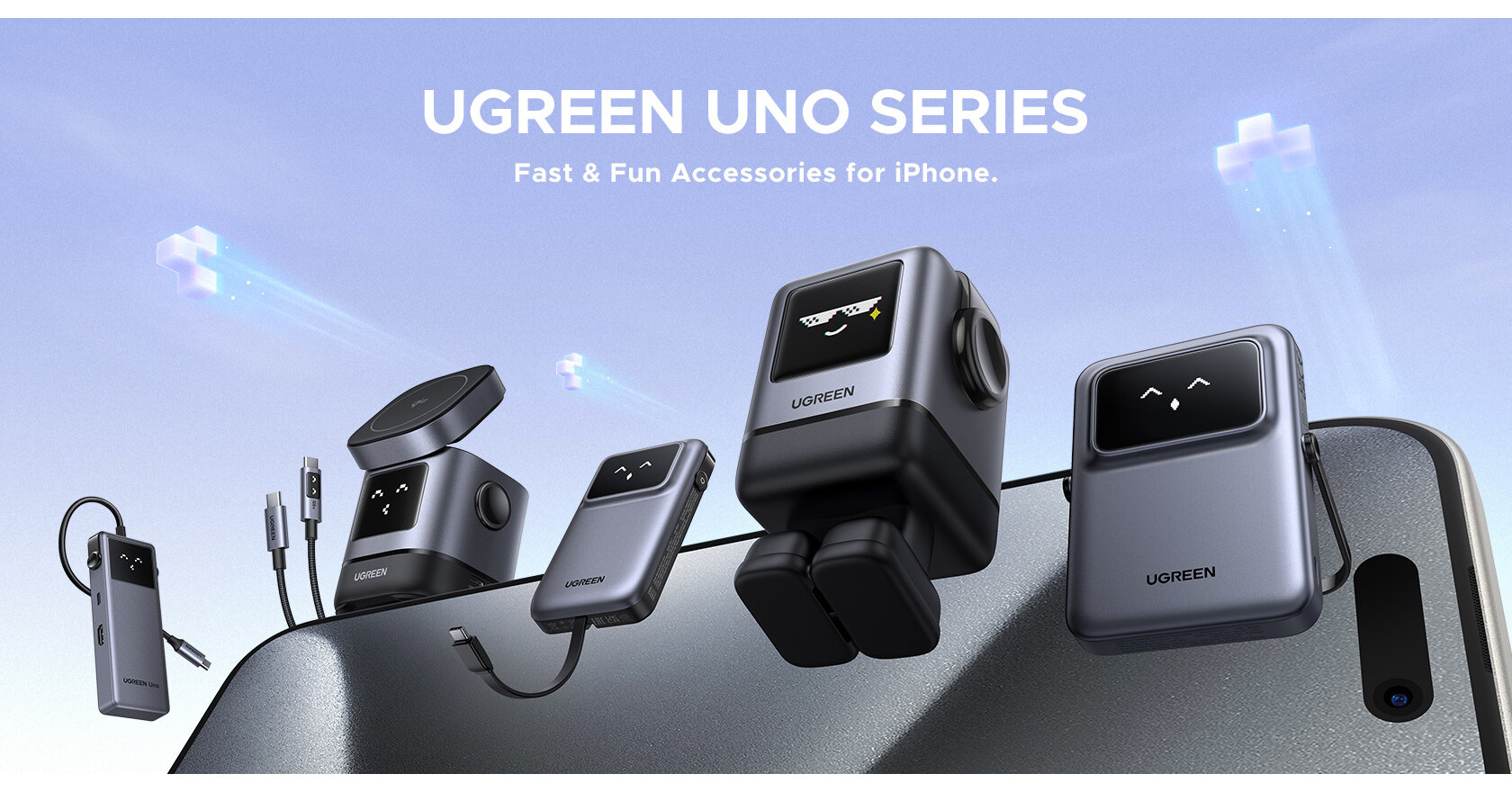 UGREEN Unveils Uno Series at IFA 2024: Fast-Charging Solutions with a Fun Twist
