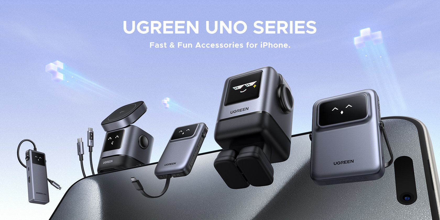 UGREEN Unveils Uno Series at IFA 2024: Fast-Charging Solutions with a Fun Twist